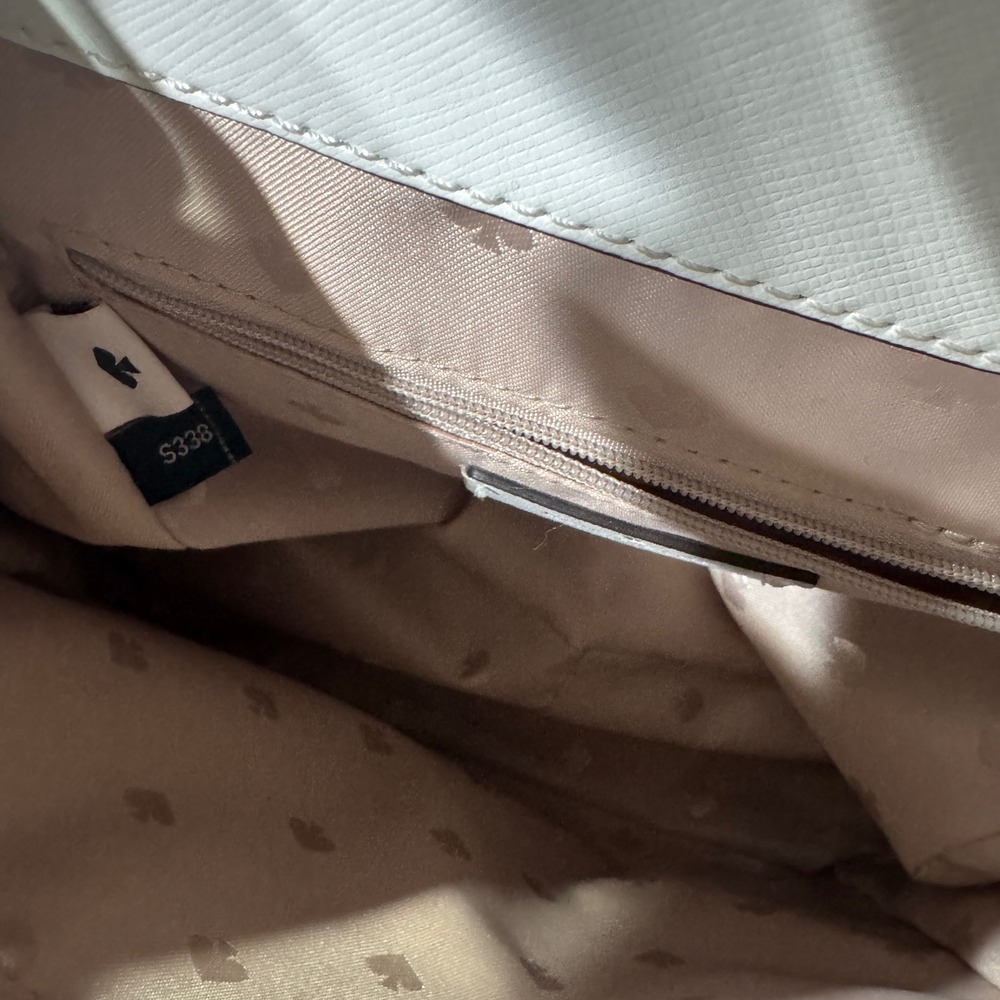 kate spade White Saffiano Leather Backpack - Picture 8 of 9